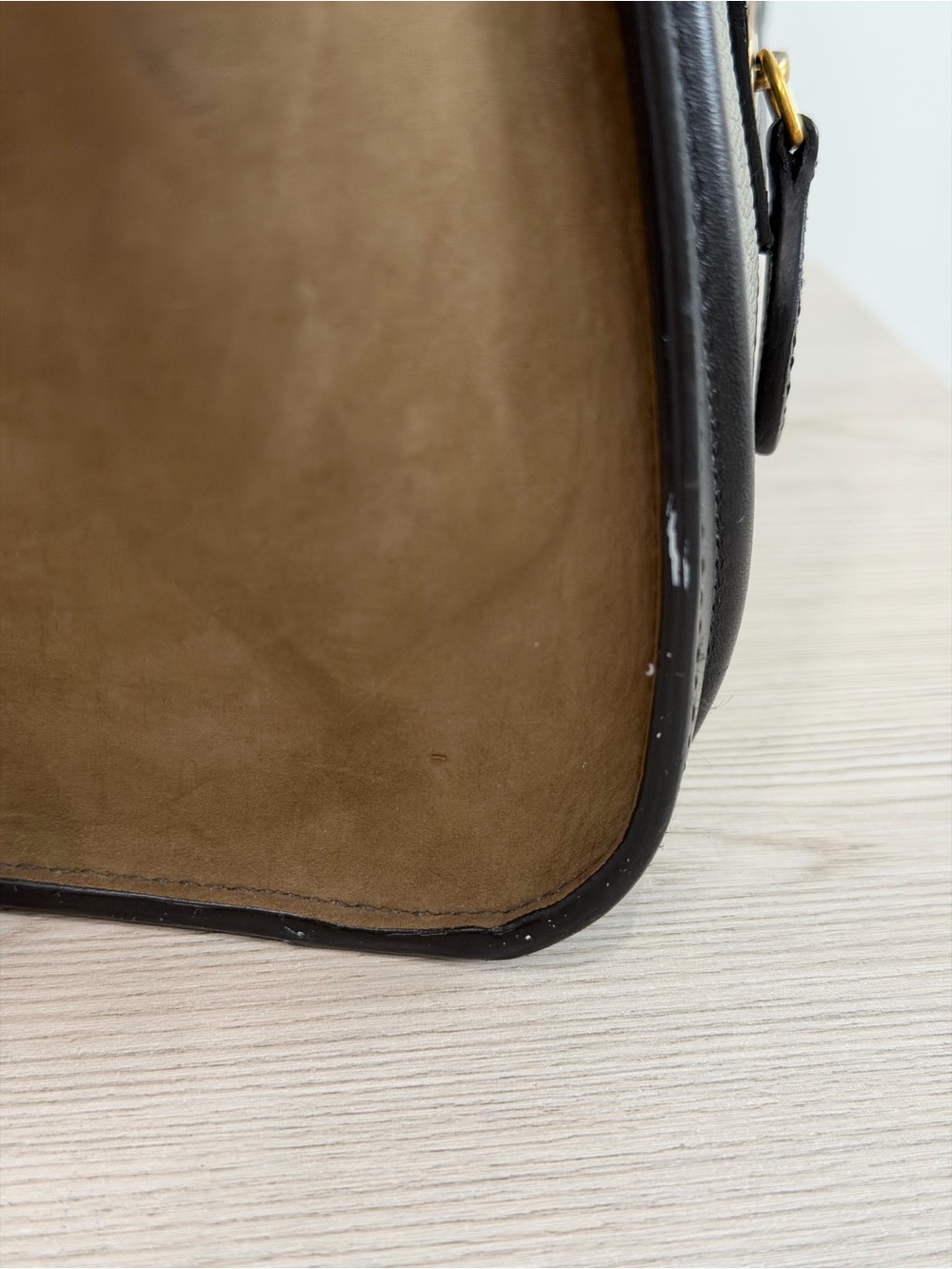Celine Nano Tricolor trifecta calfskin/suede crossbody tote - Picture 6 of 13